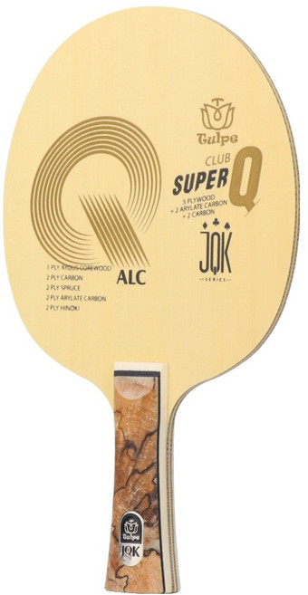 툴페 프리미엄 프로 블레이드 탁구라켓 쉐이크핸드 Q, 1개