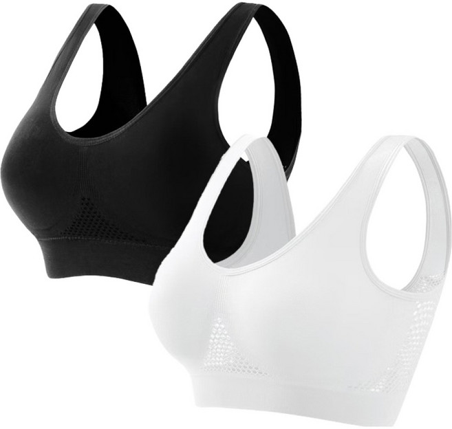 Elsso 無痕無鋼圈大尺碼日常內衣 2件組