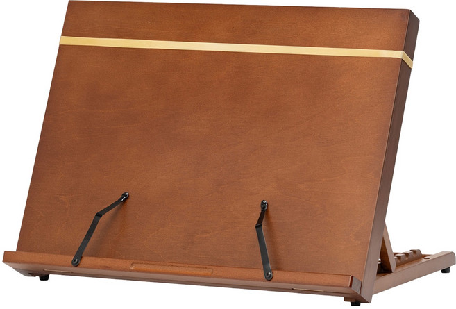 마파람 프로 드로잉 테이블 이젤 A3 월넛