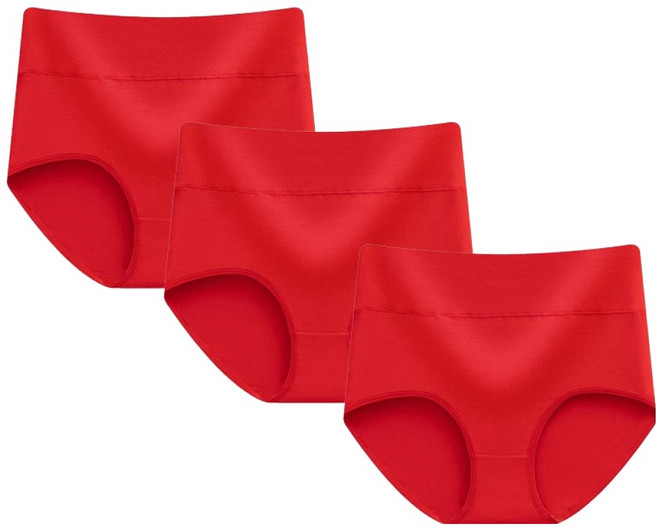 엘쏘 여성용 스판 하이웨스트 보정 팬티 3p