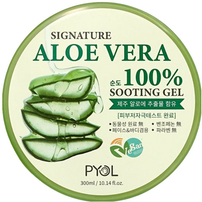 프욜 시그니처 알로에베라 100% 수딩젤, 1개, 300ml