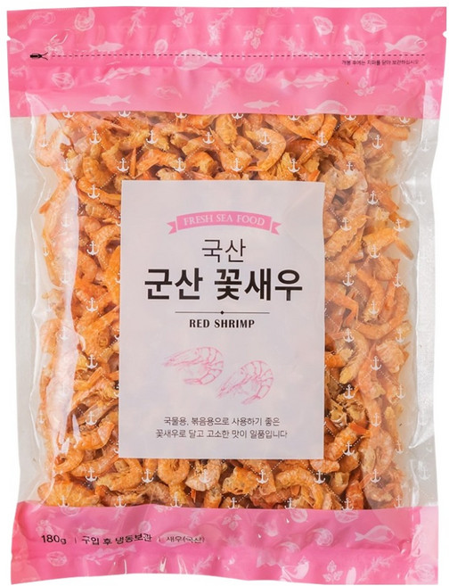 chonghaemyongga 韓國產群山花 shrimp, 180g, 1個