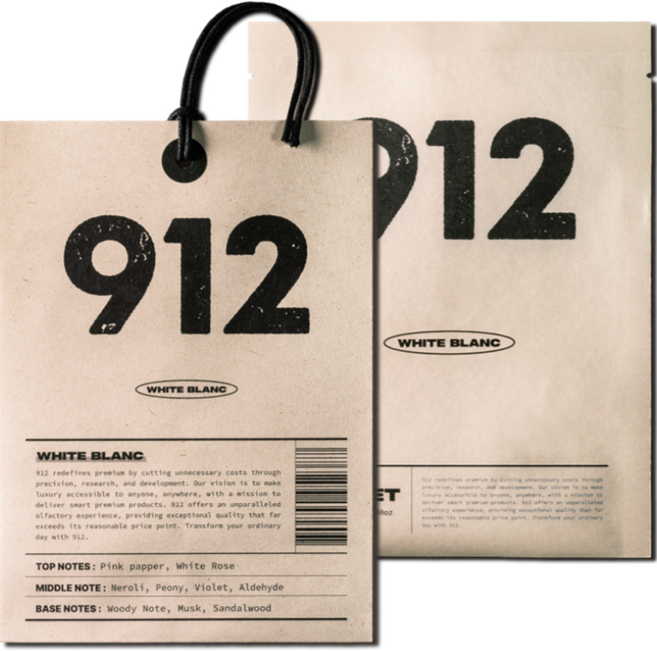 912 샤쉐 실내용 걸이형 방향제, 화이트 블랑, 2개, 40g