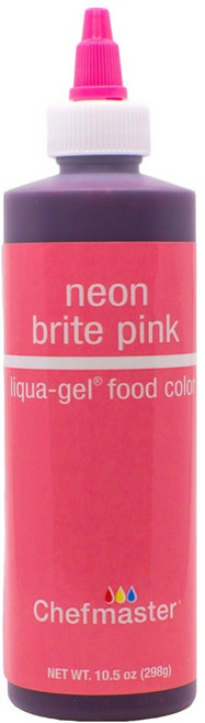 셰프마스터 리쿠아젤 수용성 식용색소 네온브라이트핑크, 298g, 1개