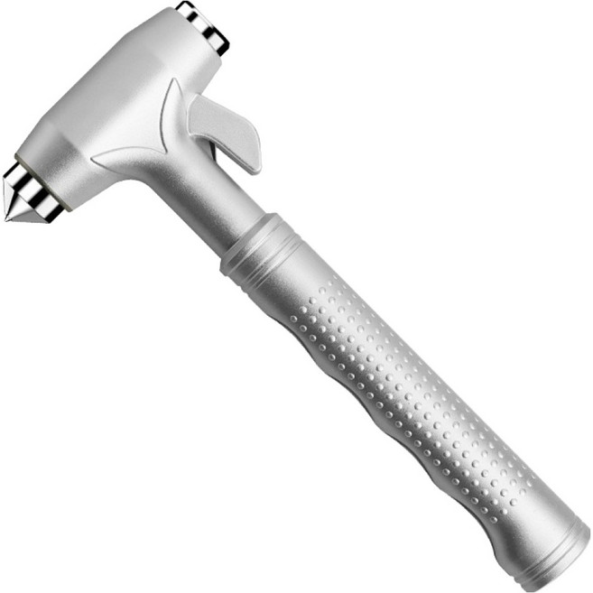 레인윙스 차량용 비상탈출 안전망치, 실버, 1개