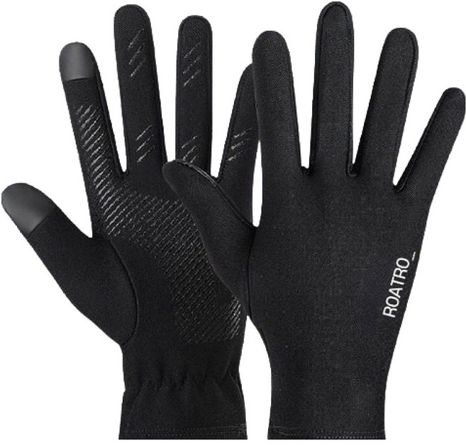 로앳로 터치 기모 스포츠 방한장갑 양손착용 세트
