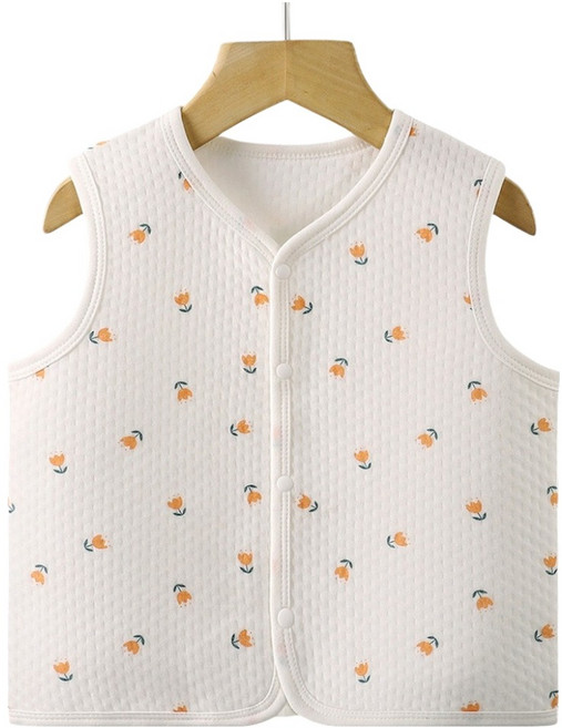 투에스벅 아동용 해피 누빔 보온 조끼