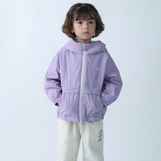 OTHER COMMA ANOTHER CURLYSUE 兒童 Edit 撞色輕量夾克