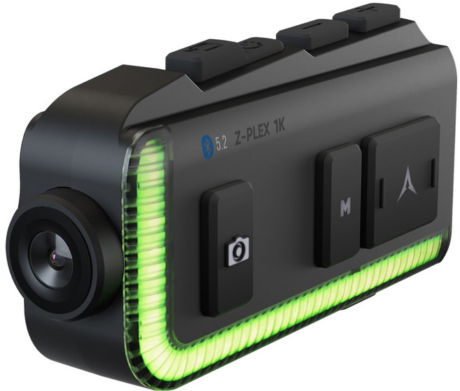 앱코 FULL HD 노이즈 캔슬링 헬멧 블루투스, 블랙, Z-PLEX 1K