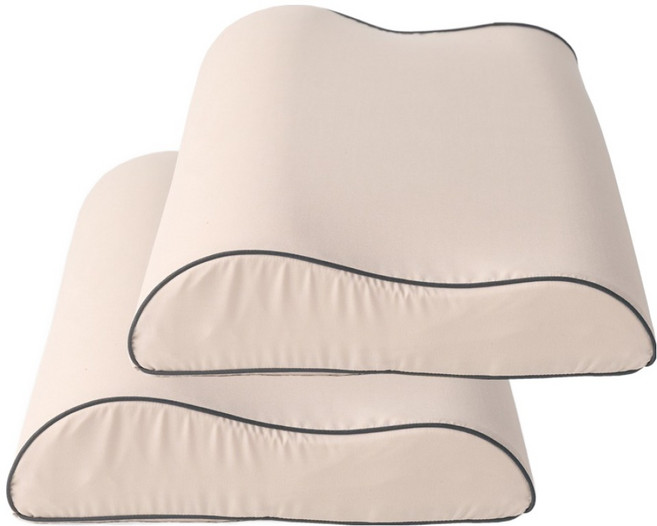 라버트리 라텍스 베개커버 굴곡형