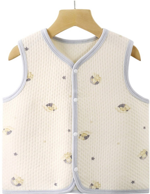 투에스벅 아동용 해피 누빔 보온 조끼