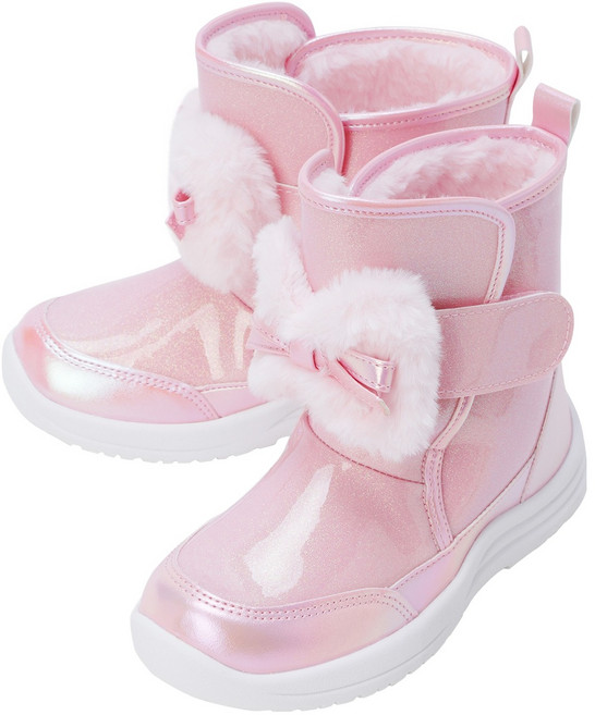 베네통키즈 아동용 폼폼 리본부츠 QCSHR1561