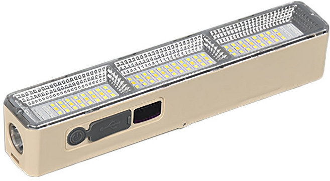 LED磁性工作燈 22cm, 1個, 米色