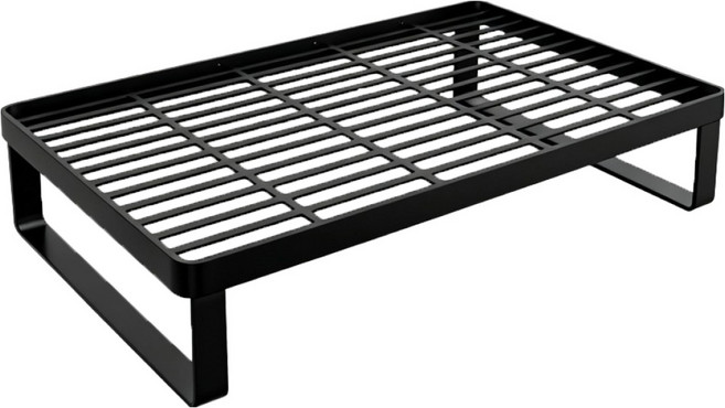 OMG 桌上型筆電散熱螢幕支架 43 x 27 x 7.5cm, 1個, 黑色