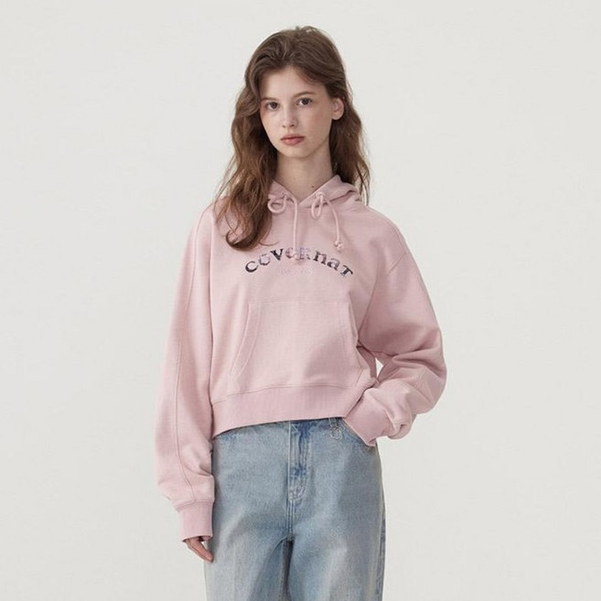 COVERNAT WOMAN 女款 Arch Cooper Logo 連帽衫