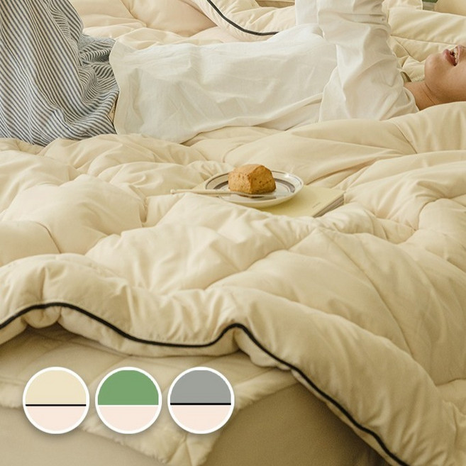 바자르 몽글머핀 양면 극세사 겨울 침구세트