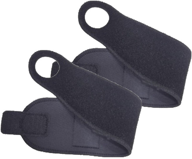 NASARA 運動護腕 握把型 2入, 黑色, 1個