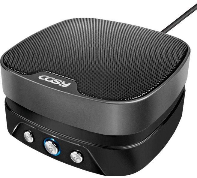 코시 화상회의용 USB 스피커폰, SP2115MK, 블랙