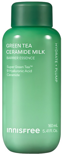 INNISFREE 台灣公司貨 綠茶神經醯胺牛奶水精華, 1個, 160ml