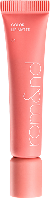 rom&nd 台灣公司貨 雲柔唇泥 8g, 01 蜜桃泡芙, 1個