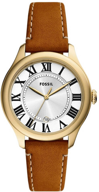 FOSSIL 女士Gilmore皮革手錶 ES5397