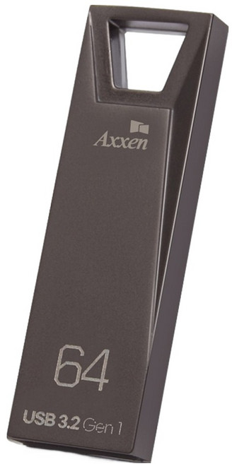 액센 아이언맥스 풀메탈 3.2 Gen 1 USB 메모리 U340, 1개, 64GB