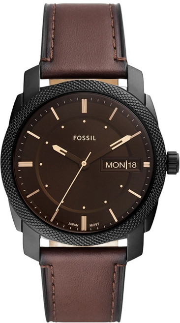 파슬 남성용 머신 가죽시계 FS5901