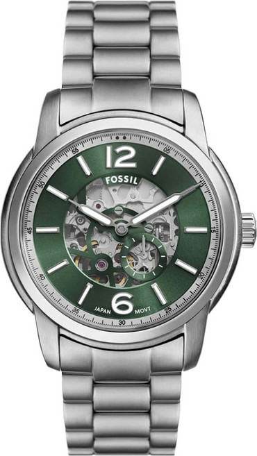 FOSSIL 男士 Heritage 鏤空金屬腕錶 ME3262