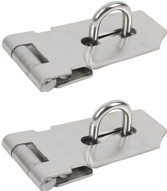 올고르 스테인리스 자물쇠 걸고리 소, 2개