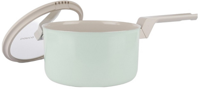 도루코 인덕션 마린 IH 편수냄비, 민트, 1개, 20cm