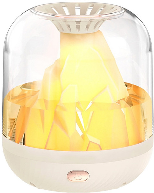 USB火山香氛大霧量水氧機, B862, 白色