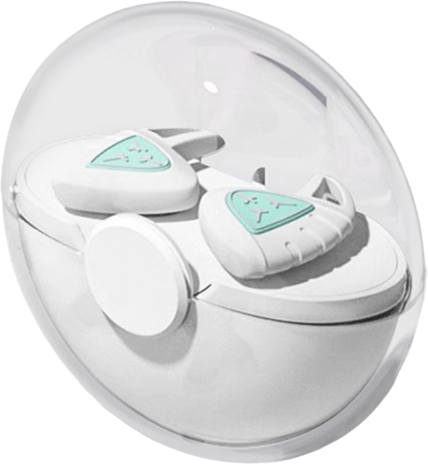 SUNORO 牛角降噪睡眠耳塞 矽膠隔音聲學濾波器 白色, 1組, 2個裝