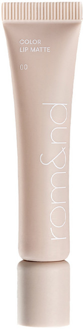rom&nd 台灣公司貨 雲柔唇泥 8g, 00 透明薄霧, 1個