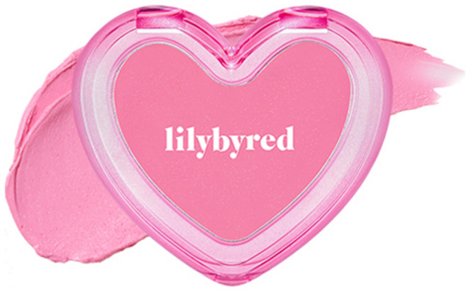 릴리바이레드 러브빔 샤벳 치크 3.5g, 05 딸기 우유 토핑, 1개