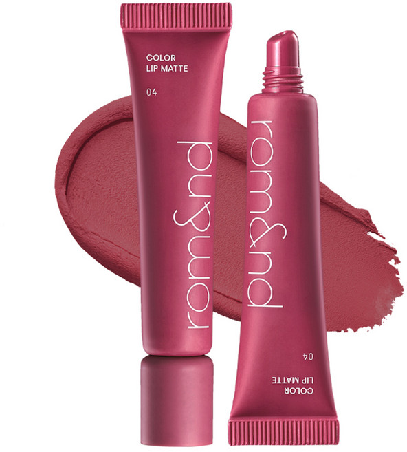 rom&nd 台灣公司貨 雲柔唇泥 8g, 04 復古櫻桃, 1個