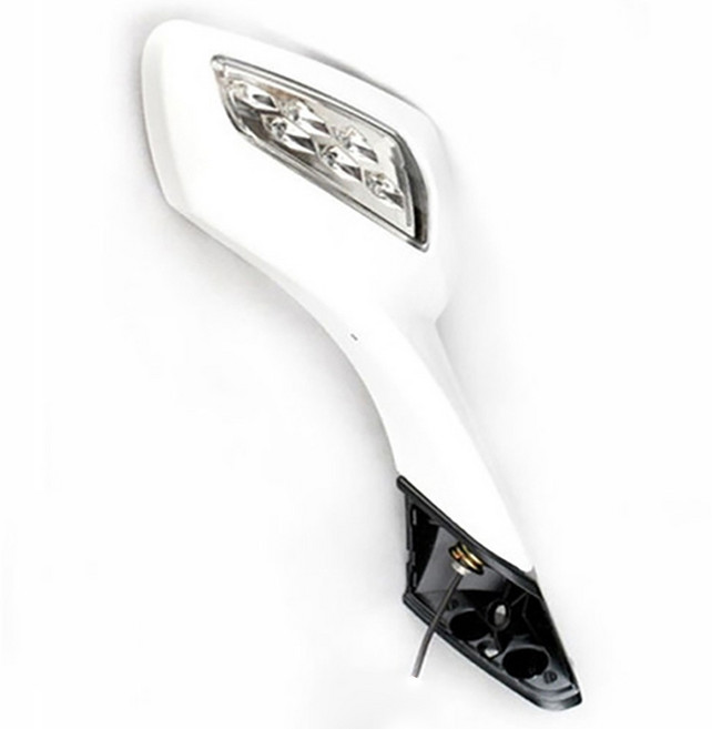 Headway 摩托車後照鏡 Voyager LED 白色 右側, 1個