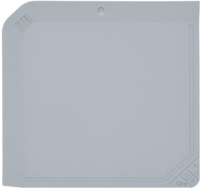 비앙 TPU 이유식 도마 미니, 1개, 그레이