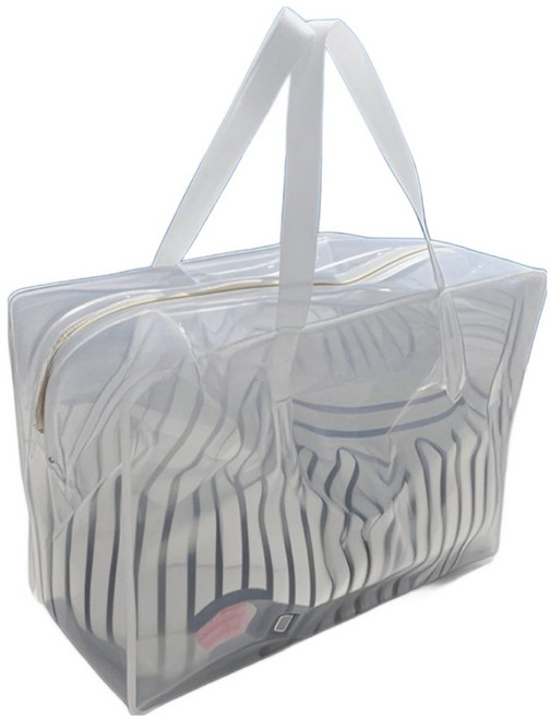 라라데이 EVA 휴대용 방수 파우치, 반투명