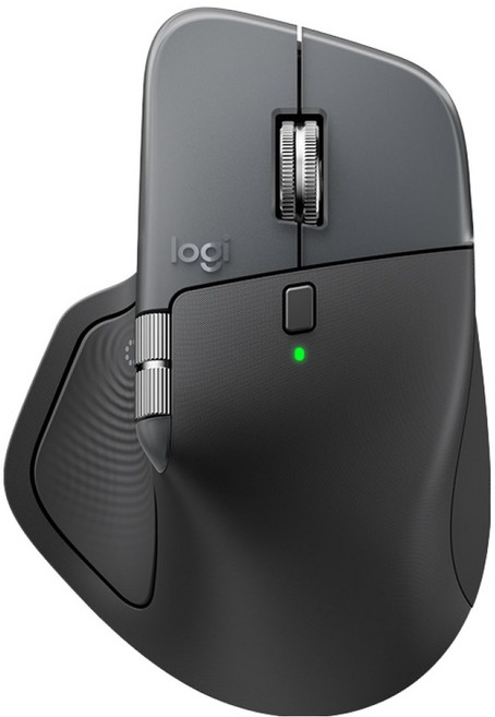 로지텍 MX MASTER 4 무선 마우스, 910-007567, 그래파이트