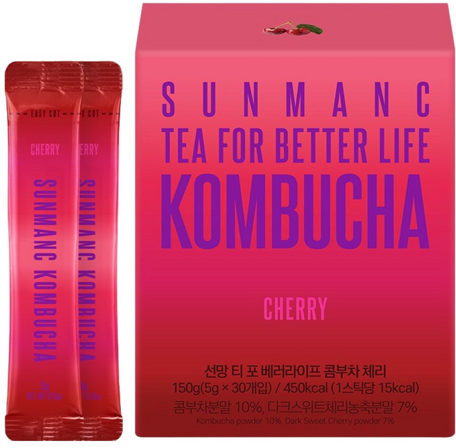 선망 콤부차 체리맛, 5g, 1개, 30개입