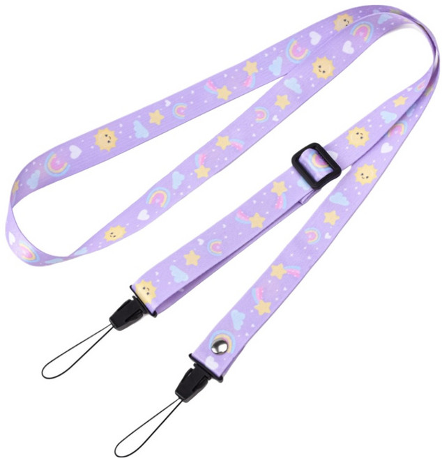 쑥쑥스토어 심플한 카메라스트랩, 1개, 자주색
