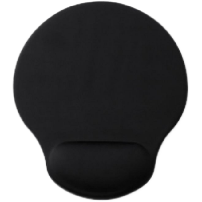 넥스픽 부드러운 손목 보호 마우스패드, 블랙, 1개