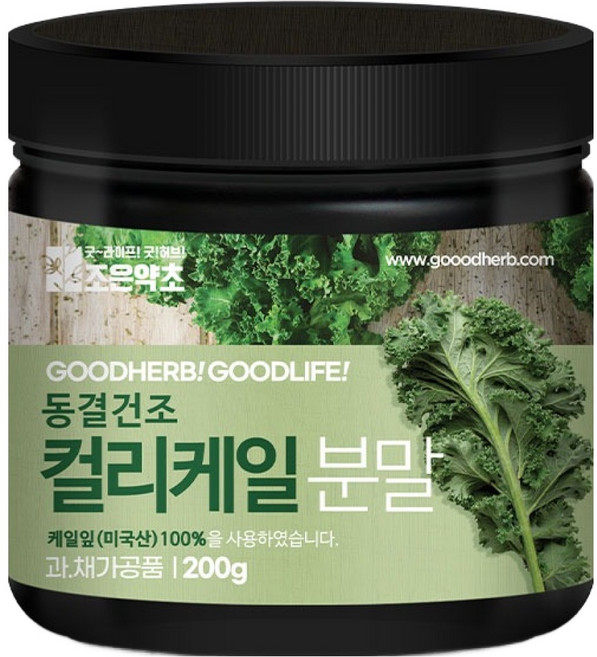 조은약초 동결건조 컬리케일분말, 200g, 1개