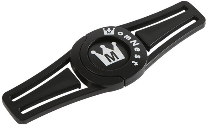 맘네스트 유아용 안전벨트 클립, 블랙, 1개