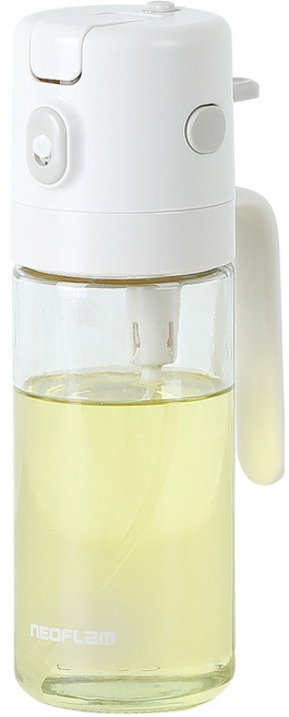 네오플램 듀얼 2way 오일 스프레이 유리용기 크림, 1개, 550ml