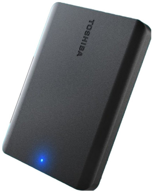 도시바 Canvio Basics A5 외장하드, 블랙, 1TB