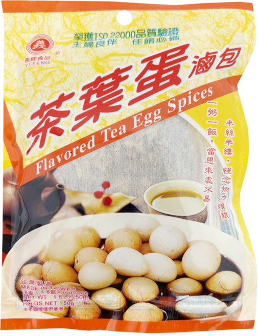 義峰食品 茶葉蛋魯包, 1個, 50g