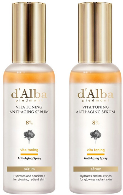 달바 비타 토닝 안티에이징 스프레이 세럼 8퍼센트, 70ml, 2개