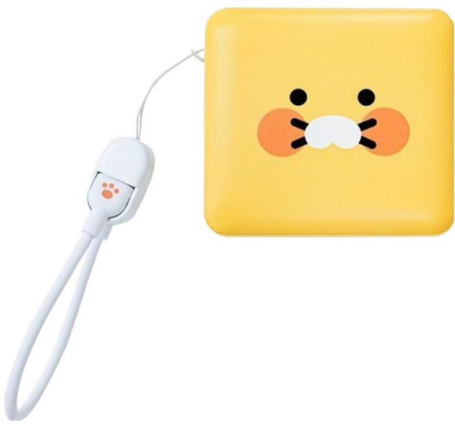 카카오프렌즈 춘식이 고속충전 미니 보조배터리 10000mAh, AST-MP726, 얼굴