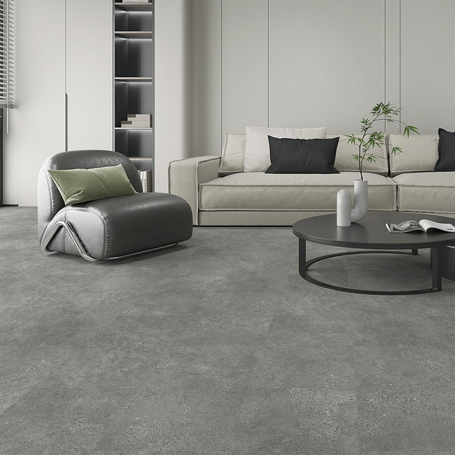 천일카페트 천일 데코온 접착식 데코타일 30 x 30 cm 18p, 콘크리트 그레이, 1개